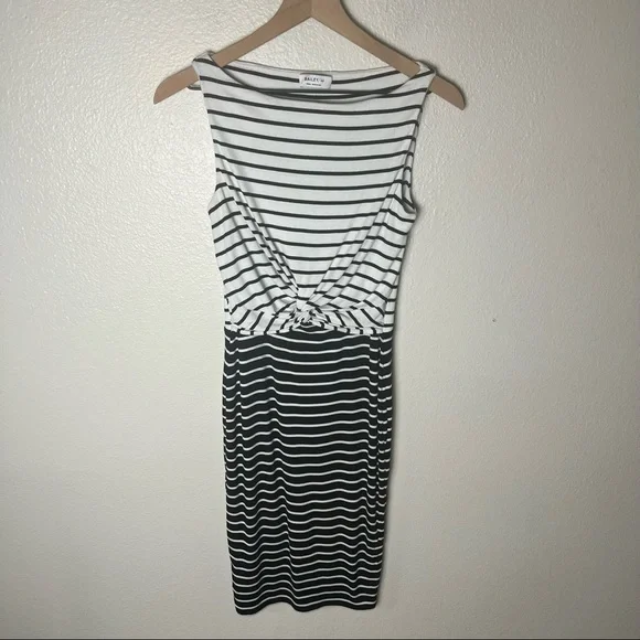 Bailey 44 Striped Cut Out Midi Dress - Picture 9 of 10